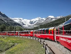 St. Moritz & Tirano: Bernina Express Panoramic Tour from Lake Como